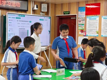 观摩研讨同进步，共探智慧教学新样态——安徽省合肥市蜀山区校长团到水田小学交流学习