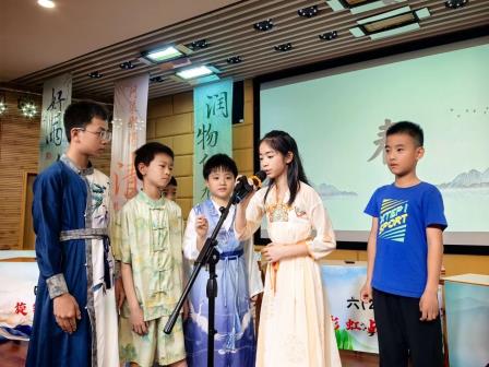 深圳市怡景小学举行仲春诗歌节暨第三届诗词大会