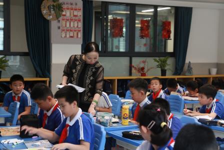 罗湖区第三责任区督学到布心小学开展“双减 +”专项督导