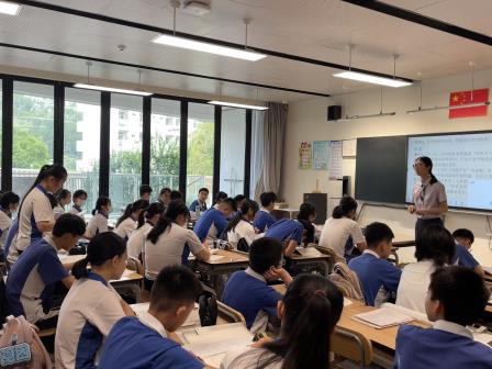 教改春风拂课堂，视导助力绽光芒 --罗湖未来学校初中部迎来2024年新教师过关考核暨初三“考教衔接”视导活动