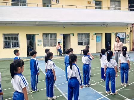 罗湖区第五责任区督学到景园实验小学开展“双减+”专项督导