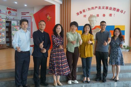  罗湖区妇女联合会主席田林带队到罗湖小学开展健康成长公益项目助力校园健康分享活动筹备会