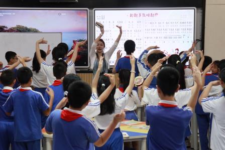 美育润心灵，结对创新“音”——深圳市水库小学音乐科组参加罗湖区音乐学科校际结对教研活动