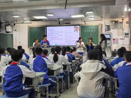 罗湖区教科院调研碧波小学学习方式变革：小组合作课堂赋能思维成长