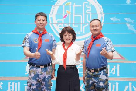 深蓝使命铸英才 红色传承润童心——螺岭教育集团红领巾文化季系列活动之国防教育公益课进校园活动圆满成功