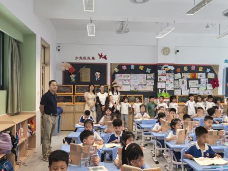 小幼携手探成长，萌娃初遇小学堂——粤海城幼儿园师生走进东晓小学开展体验活动