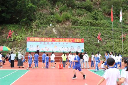 明珠小学微型马拉松大作战，一到六年级齐上阵