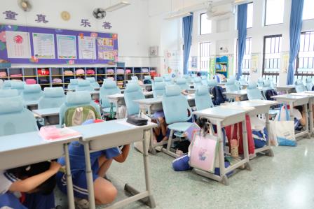 敲响防震警钟，筑牢校园安全 —— 深圳市莲南教育集团安芳小学举行防震应急疏散演练