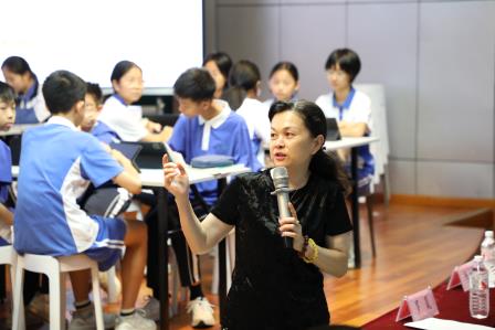 深圳市罗湖区滨河实验中学举办罗湖区初中英语“AI赋能”项目式学习课例展示暨“破茧行动”总结大会｜聚焦AI课堂实践，共探教学创新之路