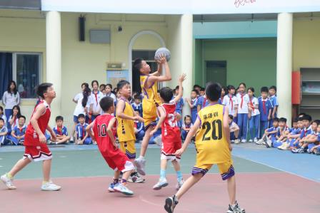追梦篮球  球场飞扬——景园实验小学第二届校园班级篮球联赛圆满结束