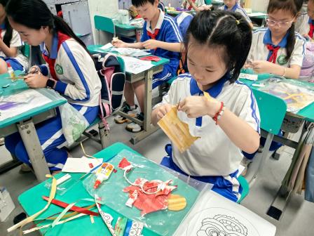 美育一件事 ——非遗与敦煌艺术碰撞 泰宁学子创意亮相文博会