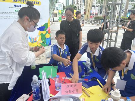 “桥”夺天工处  纸载深港情——深圳市向西小学在深港中小学生创意纸桥大赛斩获佳绩