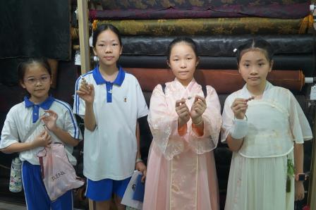 探秘千年宋锦之美 ——罗湖小学“锦”绣中华美育研学行