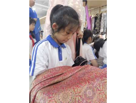 探秘千年宋锦之美 ——罗湖小学“锦”绣中华美育研学行