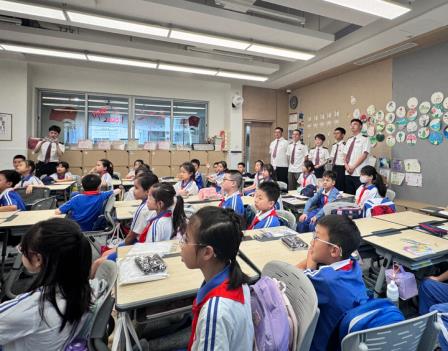 美育·立规营丨深圳车站走进桃园小学解锁铁路安全密码