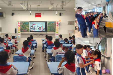 牢记党的教导    争当强国少年 ——东晓小学举行少先队新队员入队仪式