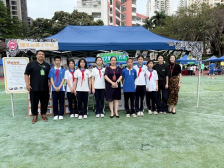翠园文锦学子玩出“科技与艺术狠活”！ ——翠园文锦中学精彩亮相彭士禄院士精神进校园暨翠园教育集团2025科技文化节