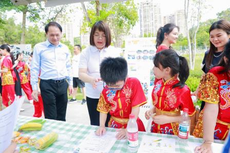 五一春耕启新程，东晓学子展风采——东晓小学参加“春耕计划”发布会