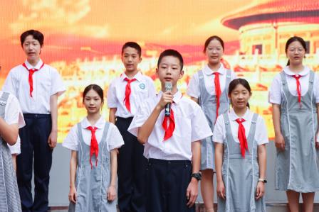 以青春之名,扬少年风采 ——翠园文锦中学举行纪念五四运动106周年主题活动暨励志教育