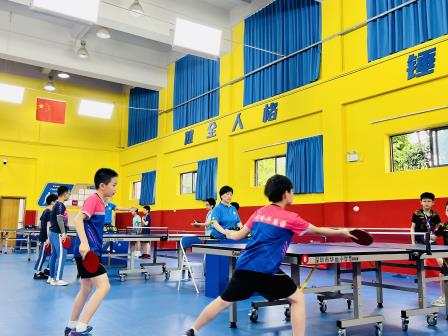 罗湖区中小学生乒乓球赛螺岭豪取半数桂冠