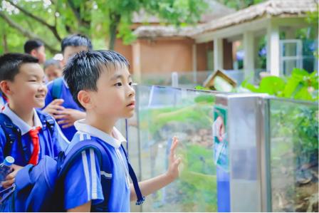 草埔小学开展“爱护野生动物，共创和谐家园”校外实践活动