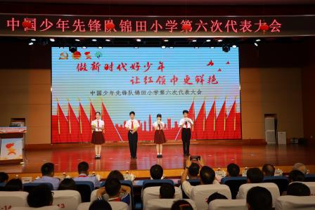 中国少年先锋队锦田小学第六次代表大会圆满召开