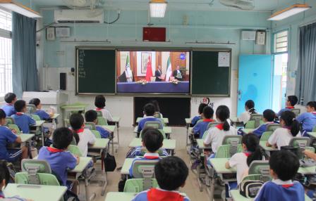 探寻新时代的大国外交​ ——深圳市南湖小学开展校长课堂第十五讲
