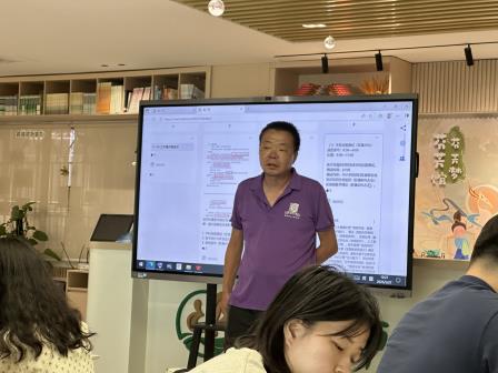 徐军名师工作室开展AI赋能信息科技课堂教学教研活动