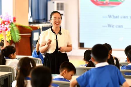 携手共进，联研促教 ——深圳市靖轩小学与怀集幸福街道中心小学开展联合教研活动