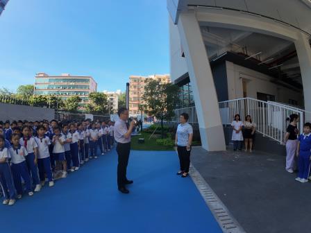 消防安全记于心，应急演练践于行——东晓小学开展防震疏散演练