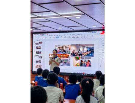 深圳市怡景小学举办“与美好同行”美术书法作品展分享会