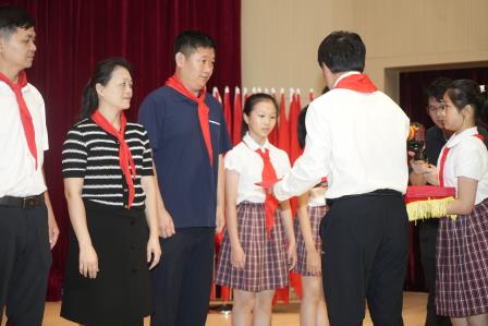 牢记党的教导 争做强国少年——中国少年先锋队深圳市翠竹外国语实验学校第八次代表大会隆重召开
