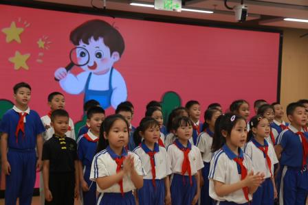 争做新时代好少年 —— 布心小学第十九周主题升旗仪式