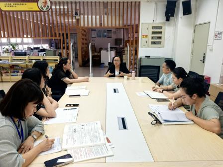 靶向增分明路径，视导引领启新程——罗湖区教科院教研员赴翠园文锦中学开展初三教学视导工作