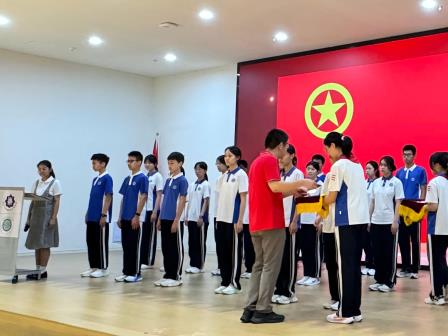 “团”聚青春力量 追逐未来之光——深圳市罗湖未来学校2025年入团仪式隆重举行