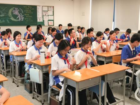 告别红领巾，拥抱新未来——翠园文锦中学举行2025年少先队退队仪式