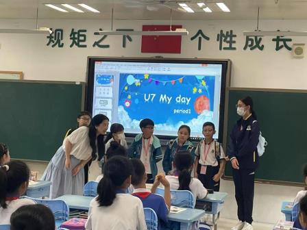 深港童心  共筑未来 ---翠北实验小学举办深港港姊妹校交流活动