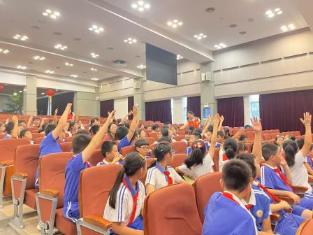 深圳市螺岭外国语实验学校 “童心护盾·无毒未来”暨“6·26”国际禁毒日宣讲活动