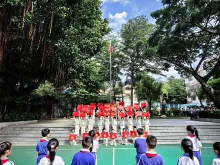少年以歌明志 奏响逐梦序曲——深圳市怡景小学举行第十九周国旗下展示