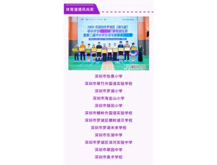 未来“羽”你——罗湖未来学校参加罗湖区第九届羽毛球“扬羽杯”赛事