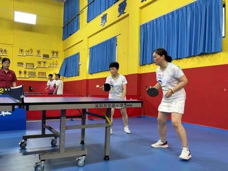 讲台转战球台！水田小学教职工“乒”出团体第四佳绩