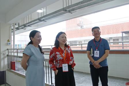 罗湖区第七责任区督学到螺岭锦星学校开展6月中小学“规范管理”专项督导