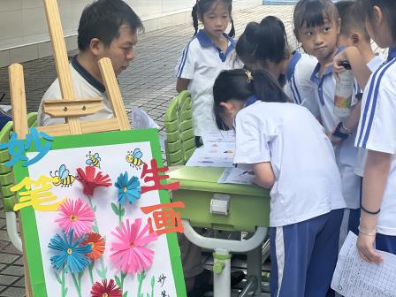 新华外国语学校举行一二年级期末“游园乐考”活动：以游戏赋能成长，让期末测评“乐”起来