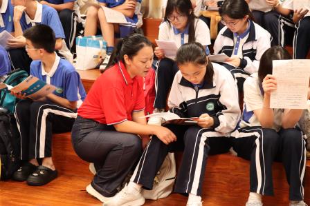 雨中的温暖BUFF！2025年深圳中考首日，翠园文锦中学硬核送考全纪实