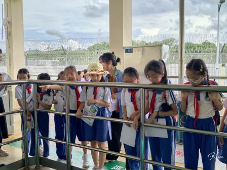每周半天计划 | 探秘城市“水心脏”：螺岭师生走进罗芳净化厂