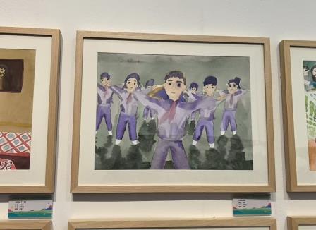深圳市凤光小学多元作品亮相“与美好同行”美术书法展
