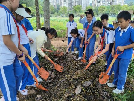 夏雨浇不灭求知热忱 巧手探秘循环生态 ——翠北集团“手植春光，心育未来”校外实践课程（第3期）暨行走的思政课（第28期）