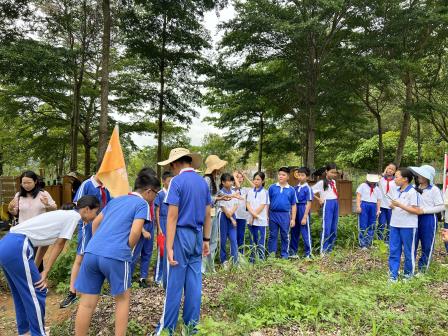 夏雨浇不灭求知热忱 巧手探秘循环生态 ——翠北集团“手植春光，心育未来”校外实践课程（第3期）暨行走的思政课（第28期）