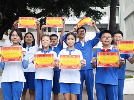 104名莲塘少年用脚步丈量12公里！这场毕业课程挑战太燃了！