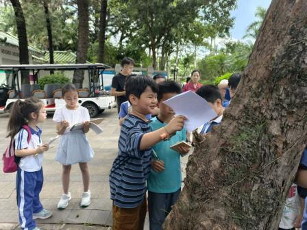 草木含情，探索生趣 —— 翠北实验小学亲子团探秘东湖公园植物世界